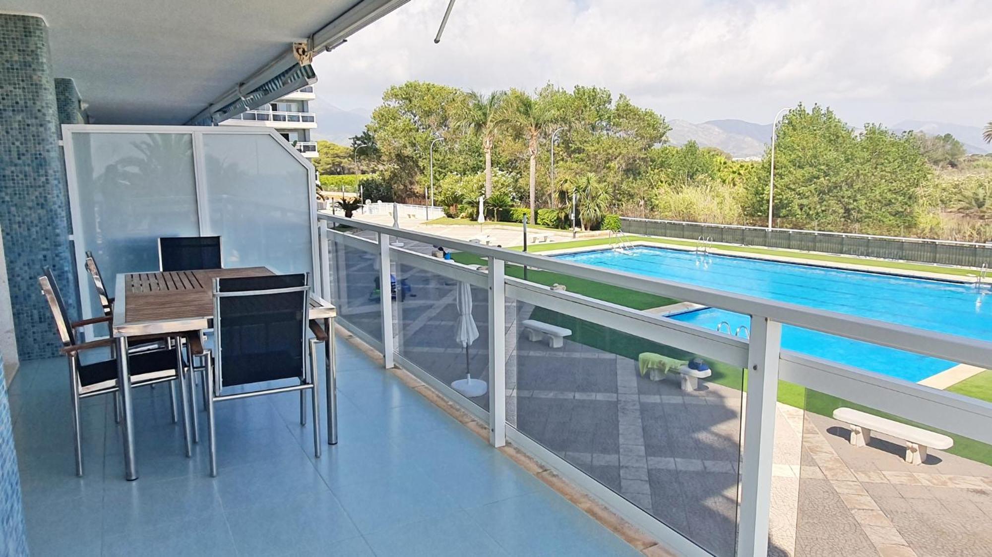 Aigua Blava Primera Linea - Alquiler Solo Familias Playa de Gandia Extérieur photo
