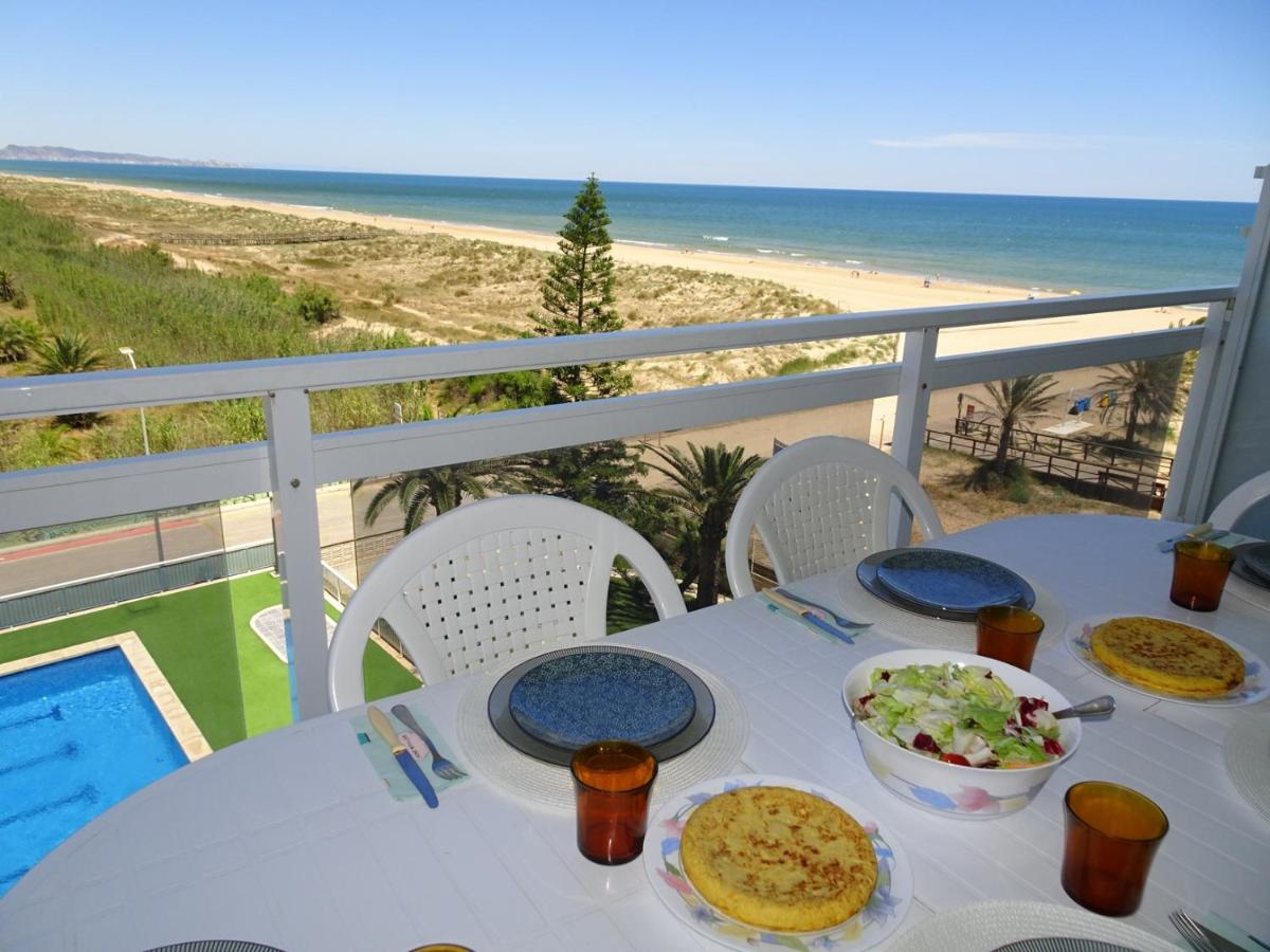 Aigua Blava Primera Linea - Alquiler Solo Familias Playa de Gandia Extérieur photo